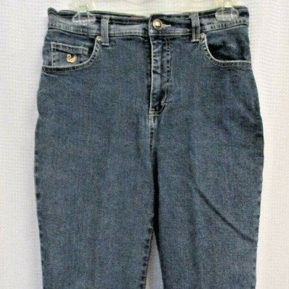 Vintage Gloria Vanderbilt High Waist Jeans sz 8 Short Tapered Leg - Picture 1 of 11